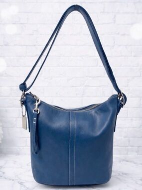 Coach Vintage  Legacy Slim Duffle Shoulder Bag-  ‘04 - Blue #9326